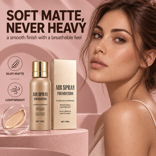 AirVeil – 💄✨ Air Spray Foundation with Flawless Full Coverage, Waterproof & Sweatproof 💋💖