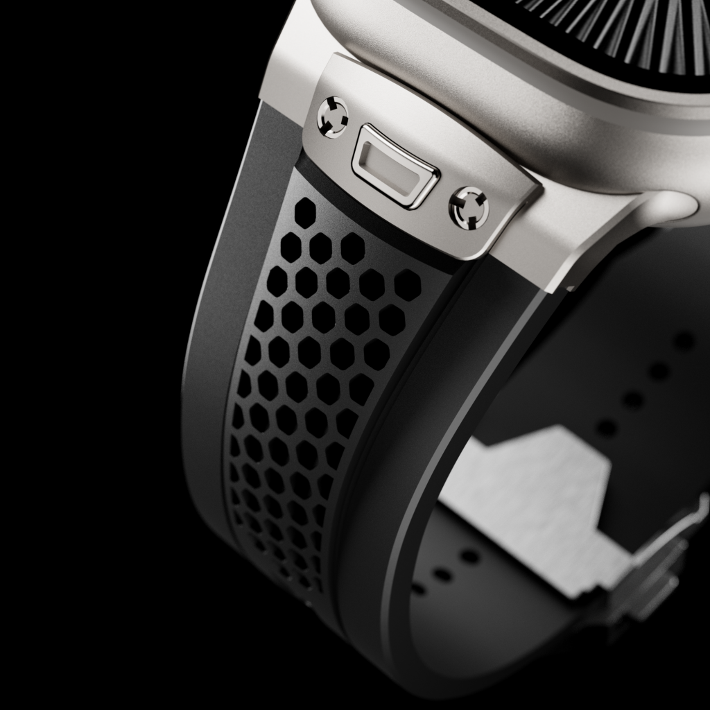 CyberFlex – Silicone Sport Band for Apple Watch