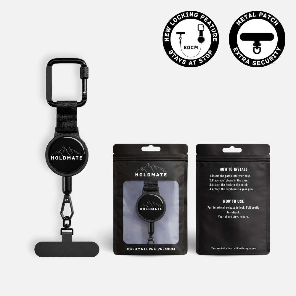 TetherEase – Retractable Phone Tether