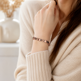 CopperEase – Women's Magnetic Copper Bracelet