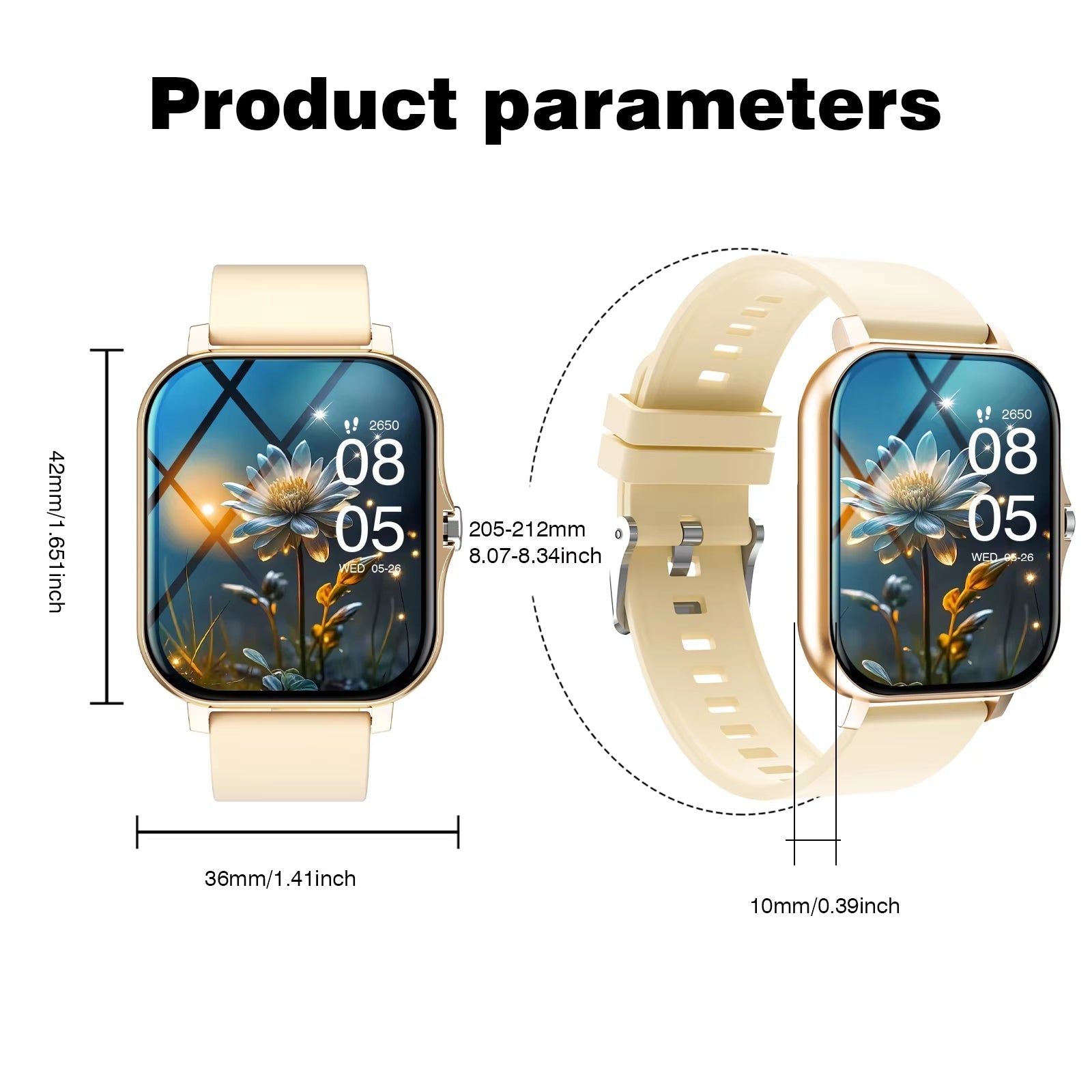 ✨WristPulse – 2026 Full-Touch Screen Smart Watch for Men & Women