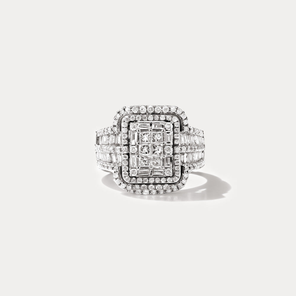 StarlaceHalo – Eternal Halo Statement Ring