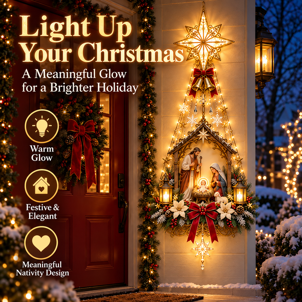 Bethlehem Star Faith Christmas home decoration