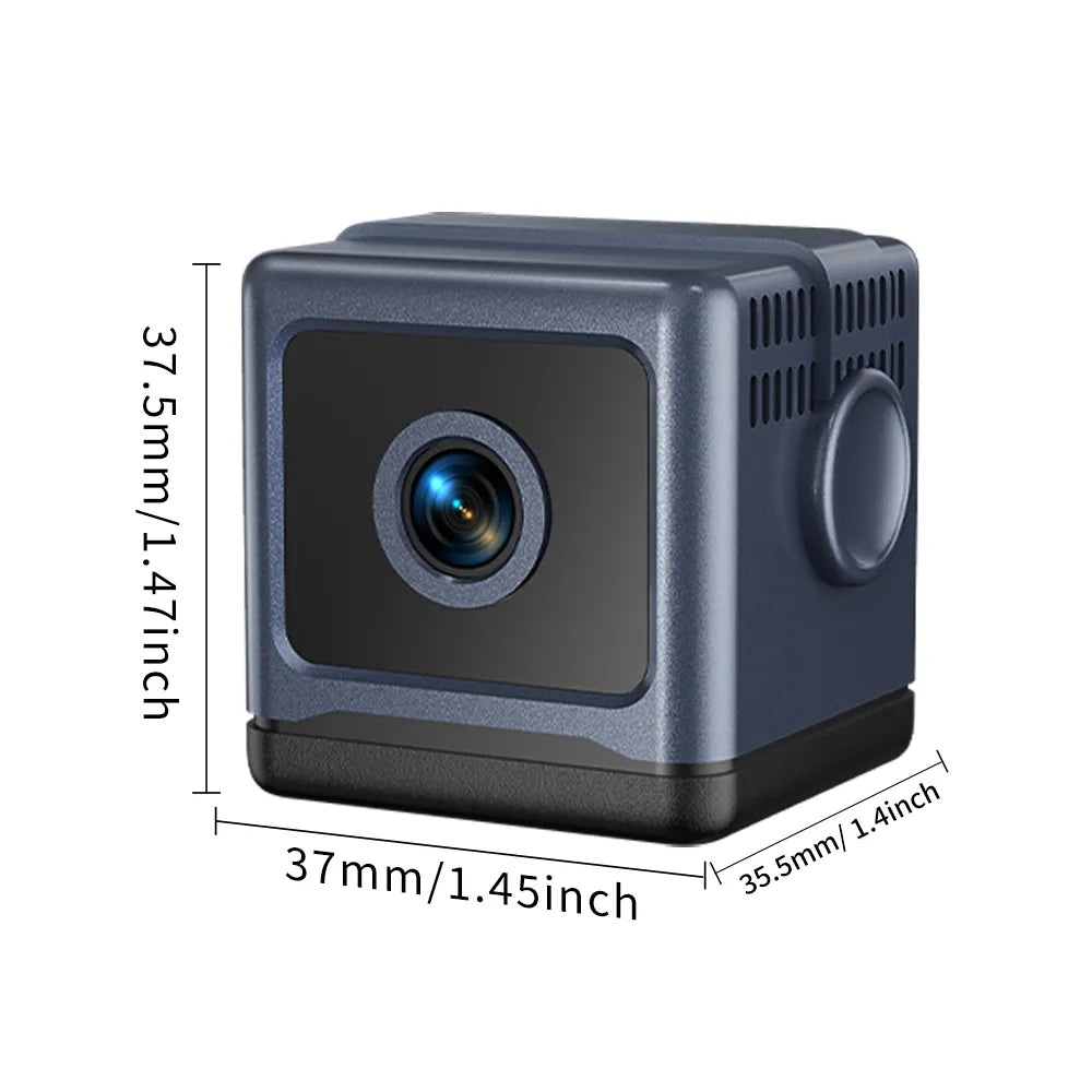 CubeGuard – 📶 Smart WiFi Security Camera, 1080P HD, 🌙 Night Vision & 🚨 Motion Detection