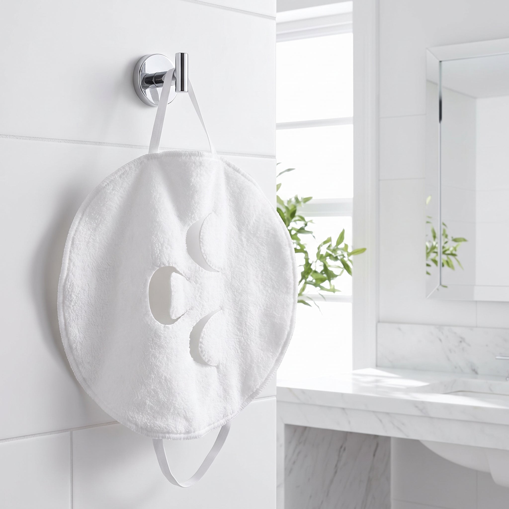 SteamVeil – Reusable Hot & Cold Facial Steam Towel for Home Spa Skin Care