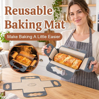 🥐Cross‑Shape Food‑Safe Baking Liner, Simple Clean‑Up Alternative To Disposable Parchment Paper