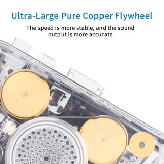 📼 ClearTape – Retro Portable Cassette Player with Auto Reverse Playback, Stereo Sound & Tape-to-MP3 Conversion🎵