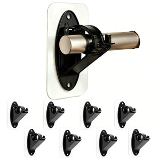 RodEase – No-Drill Self-Adhesive Curtain Rod Holders (2-Pack)