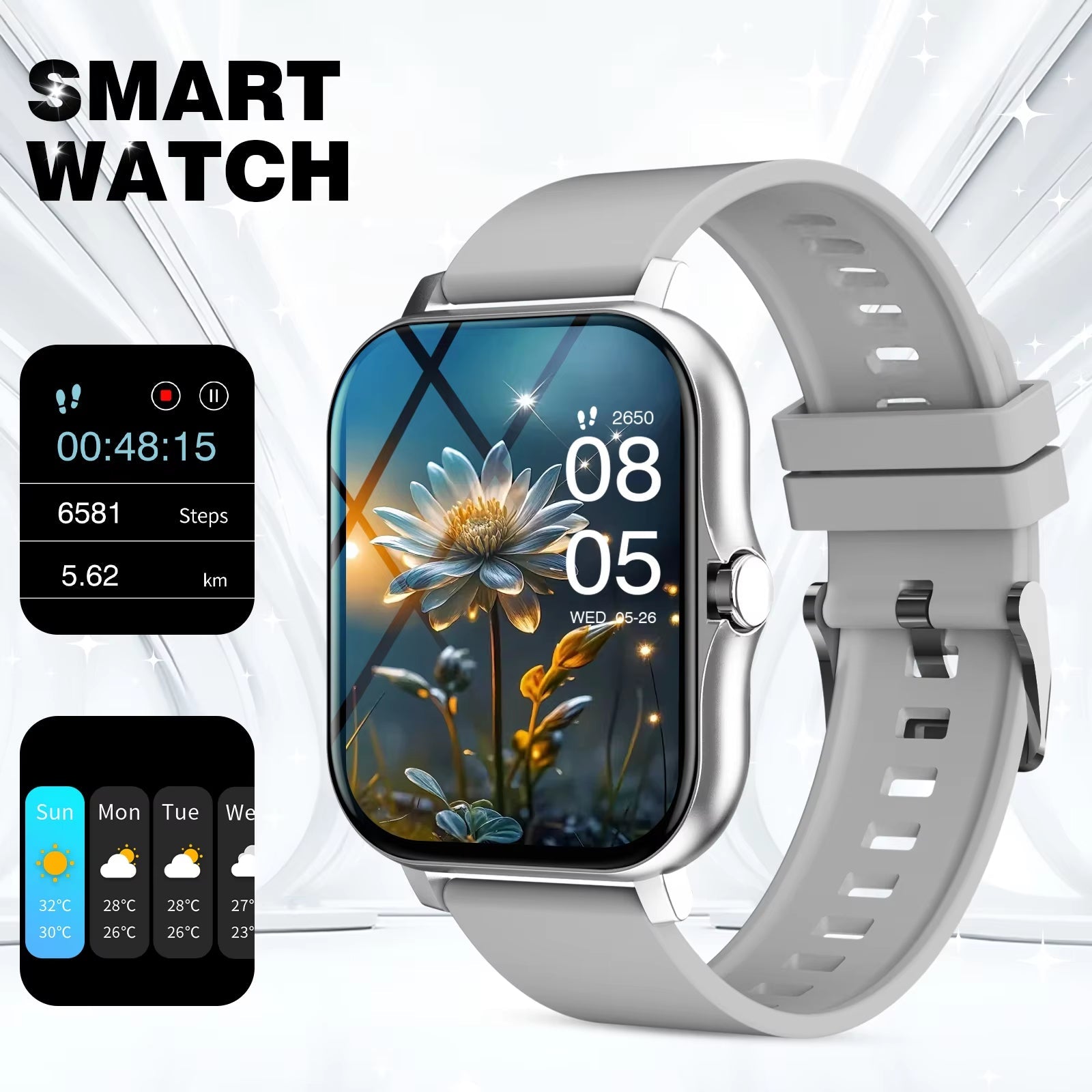 ✨WristPulse – 2026 Full-Touch Screen Smart Watch for Men & Women