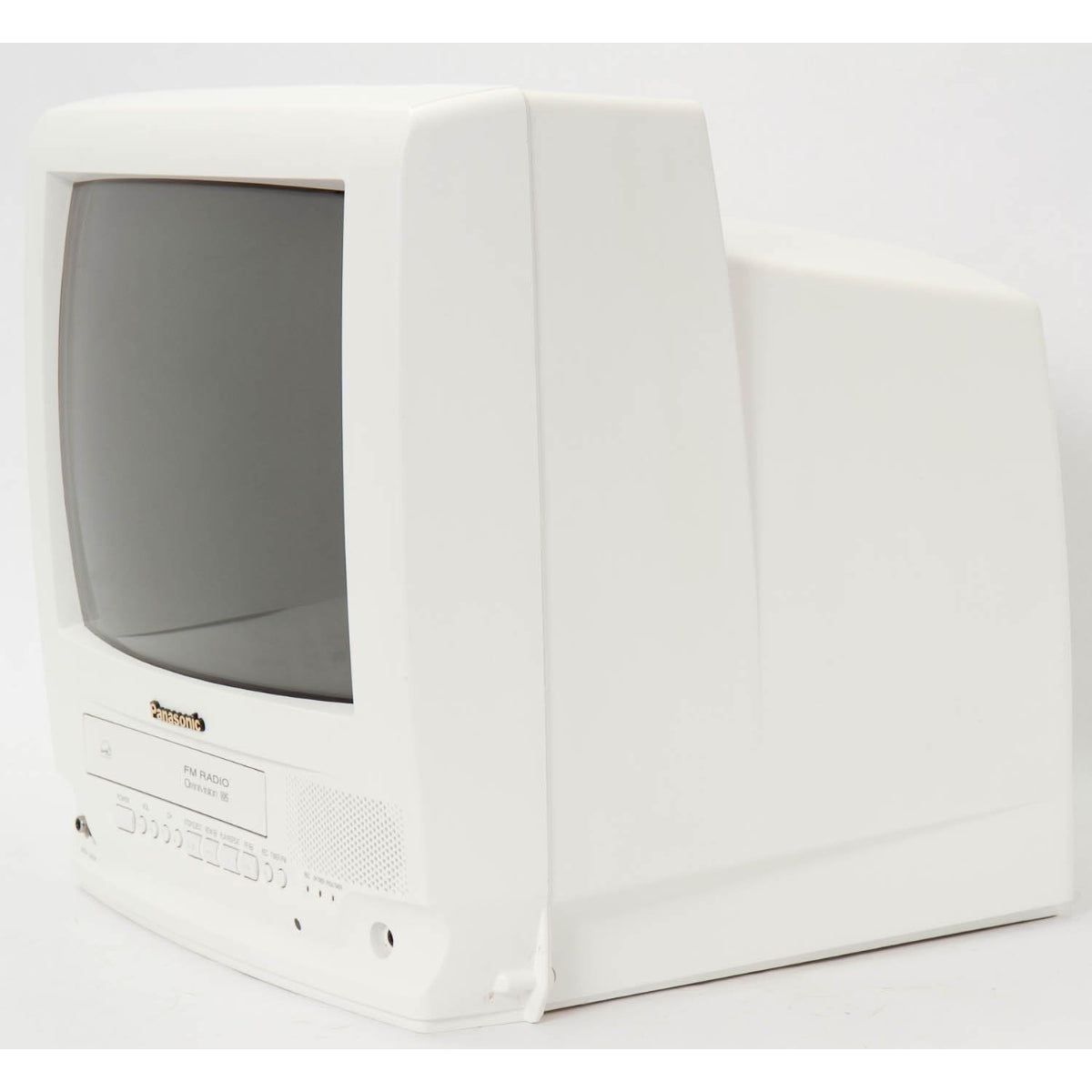 RetroDeck – Panasonic 13" CRT TV & VHS VCR Combo for Retro Gaming, with Remote Control