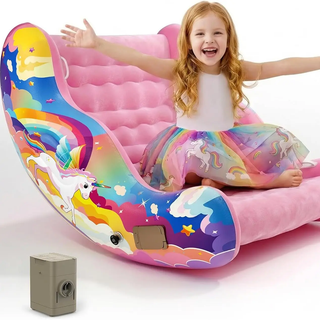 CloudRocker – Kids' Inflatable Rocking Chair for Reading, Relaxing & Play (Ages 3-8)