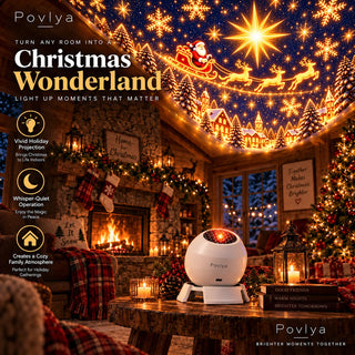 🎄 NoelGlow – Christmas Projection Light ✨ Light Up the Holiday Magic