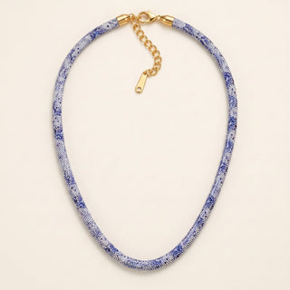 SerpentGleam – Reversible Statement Necklace
