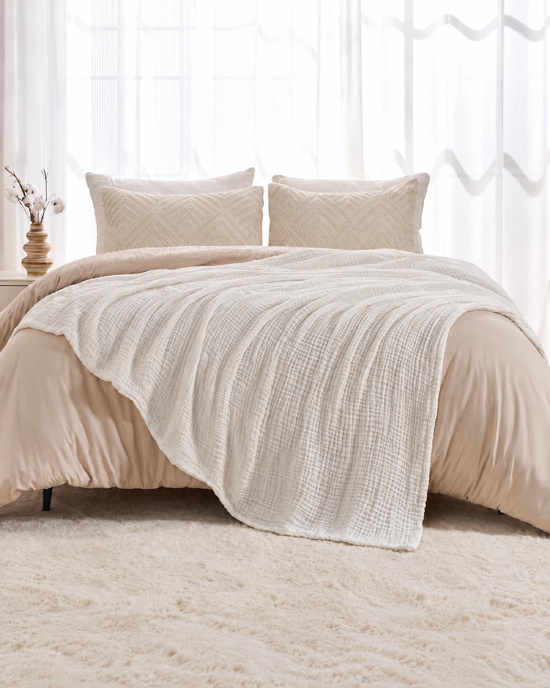MuslinCloud – 100% Muslin Cotton Blanket
