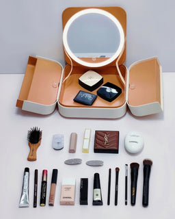 GlowCase – Travel Makeup Bag with Built-In LED Mirror