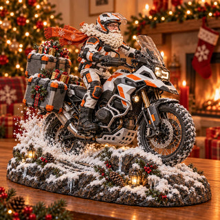 SantaRider – 🏍️🎅 Santa’s Ride Home Christmas Motorcycle Keepsake💨