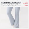 Kid Cross Waist Flare Yoga Pants – High Waist Tummy Control Bell Bottom Leggings