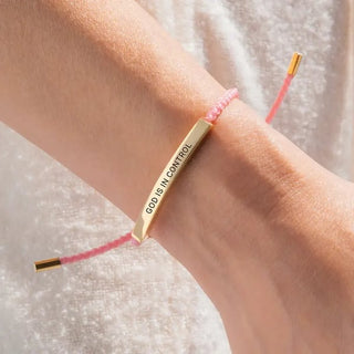 💖✨ Inspire Bracelet “God is in control”🎁