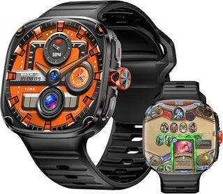 SwivelCam – AI 5G LTE Smartwatch Phone with Rotating Camera, GPS, Wi-Fi & SIM Card Slot