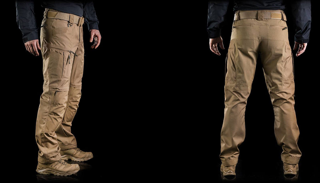 TrailVault – ✨ Multifunctional Waterproof Ripstop Pants with 8 Pockets, Elastic Waistband, Unisex Stretch Fit