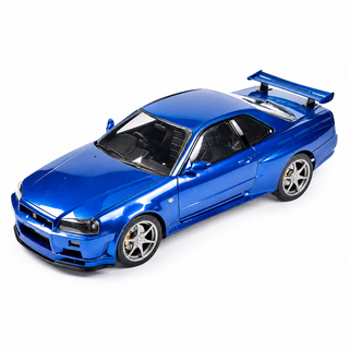 LegendForge – 1:12 Scale Skyline GT-R R34 Model Building Kit, 537 Parts