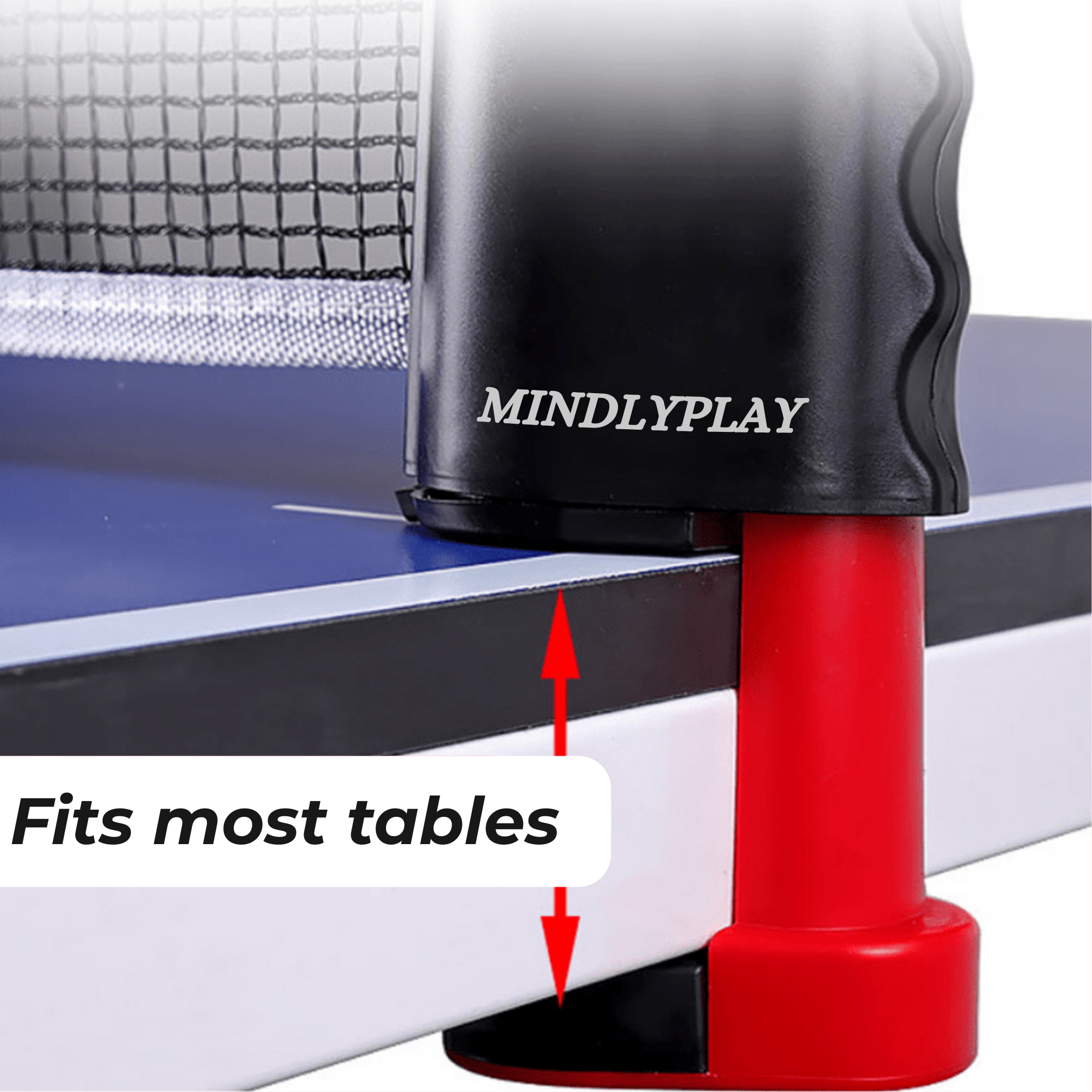 RallyReach – Portable Retractable Table Tennis Set