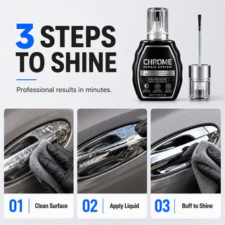 ChromeShine – Professional Chrome Repair Pen ✨ for Scratches, Oxidation & Dull Surfaces