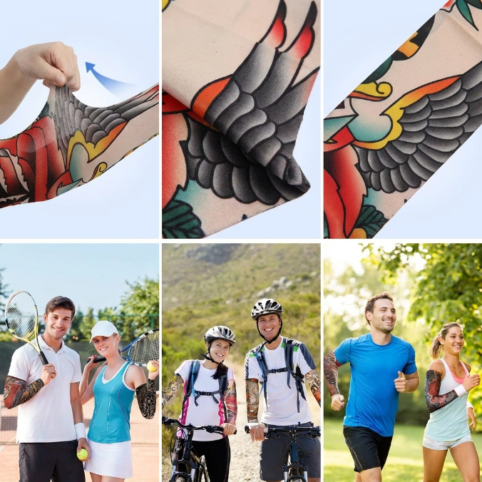 InkShade – Ultra-Thin Sun Protection Tattoo Arm Sleeves