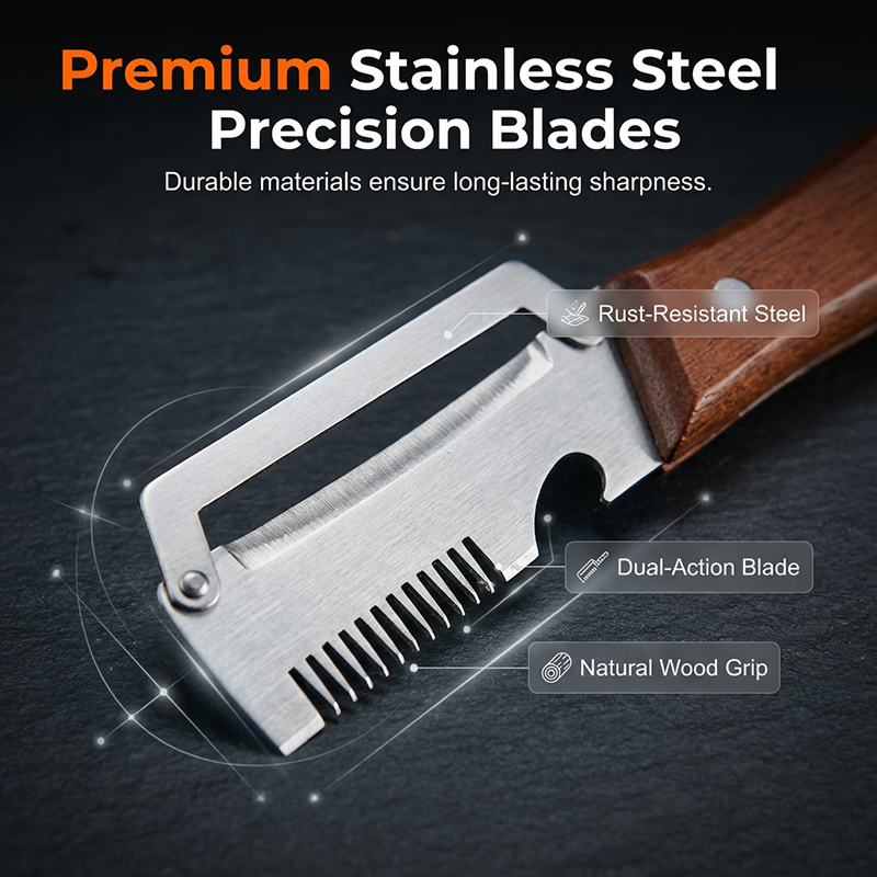 ScallionSwift – 3-in-1 Vegetable Slicer and Peeler, a Kitchen Essential!🔪