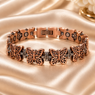 CopperEase – Women's Magnetic Copper Bracelet