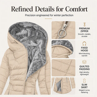 ThermaHood – 🔥 🔥 Women's Winter Insulated Hooded Coat