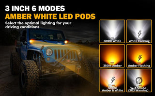 LED Pod 6 modes demonstration