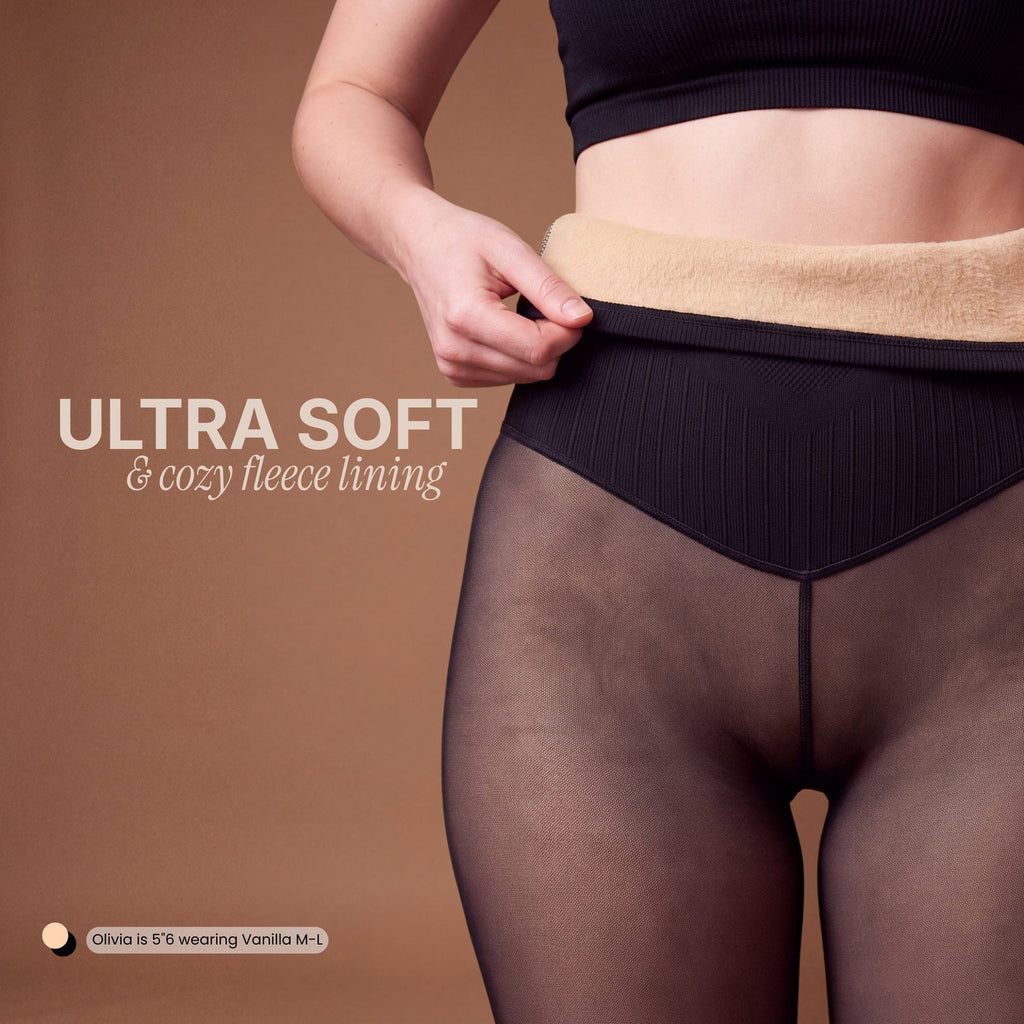 CozyContour – Fleece-Lined Shapewear Tights