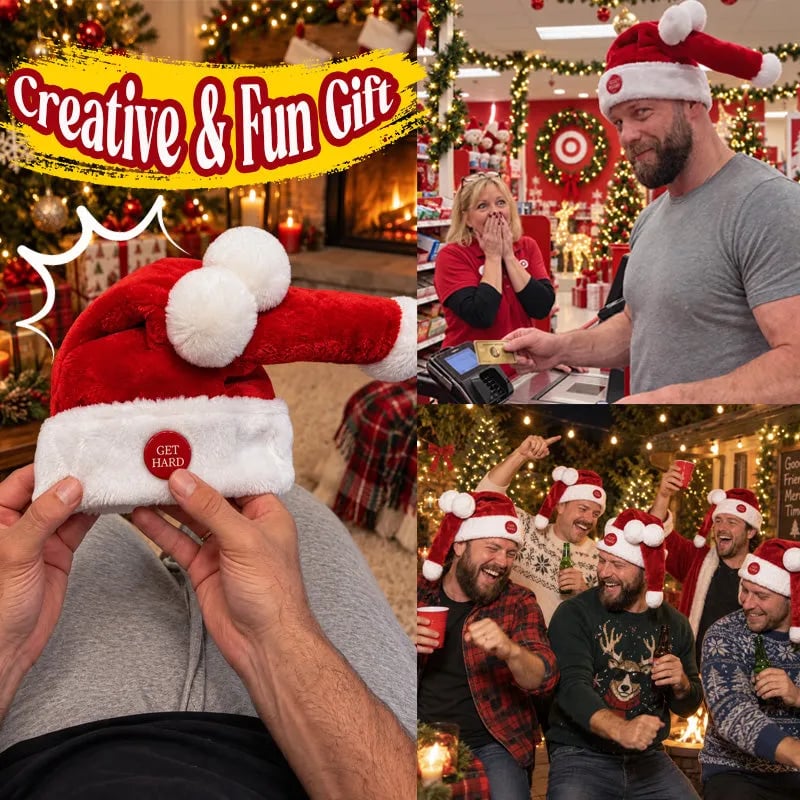 🎅 JingleSway – Animated Naughty Santa Hat for Funny Christmas Parties