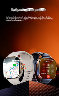 SwivelCam – AI 5G LTE Smartwatch Phone with Rotating Camera, GPS, Wi-Fi & SIM Card Slot