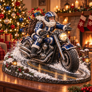 SantaRider – 🏍️🎅 Santa’s Ride Home Christmas Motorcycle Keepsake💨