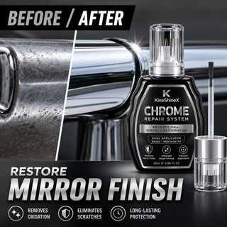 Professional Chrome Repair Pen ✨ – Precision Applicator for Scratches, Oxidation & Dull Surfaces