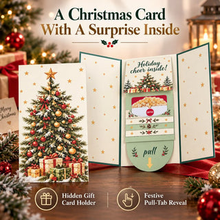 Waterfall Christmas Gift Card Booklet: Make Gift Cards Feel Truly Special 🎁✨