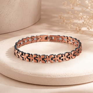 CopperEase – Women's Magnetic Copper Bracelet