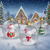 Glowing Christmas Ball, Outdoor Decoration With LED Lights