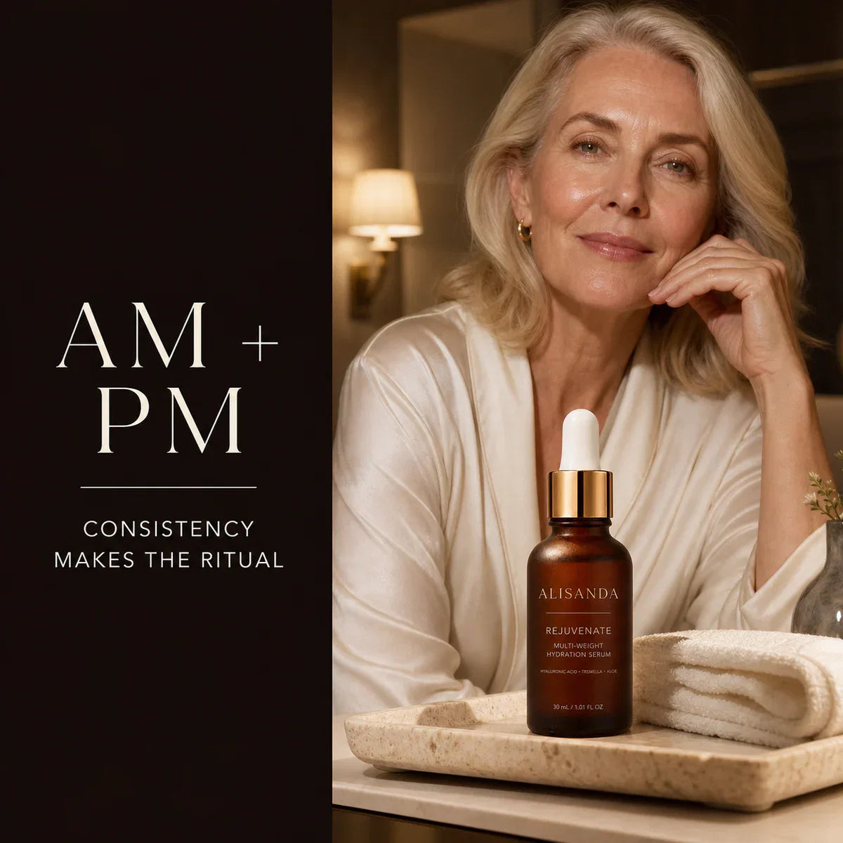 DewLayer – Multi-Weight Hyaluronic Hydration Serum with Tremella & Aloe, 30 mL