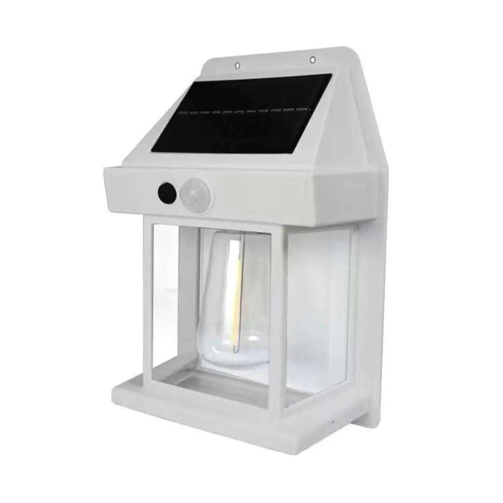 GlowGuard – 4-Pack Solar Outdoor Wall Lights with Motion Sensor
