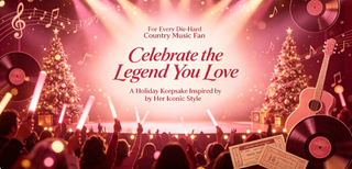 DiscoLegend – 🎄✨ Country Legend Tribute Christmas Ornament, a Timeless Keepsake for Fans