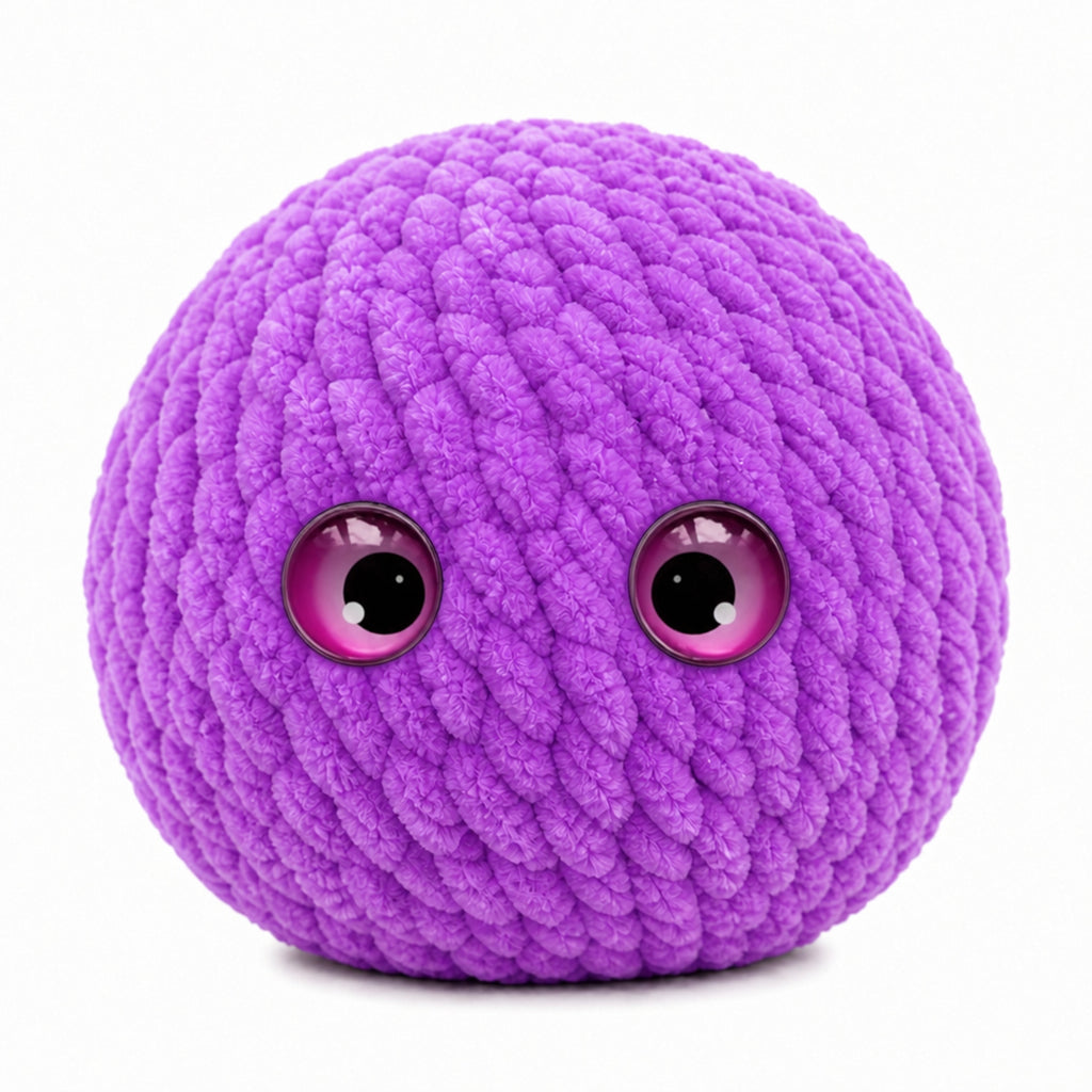 BubbleBuddy – 📦 Soft Handwoven Crochet Bubble Squishy Fidget Toy