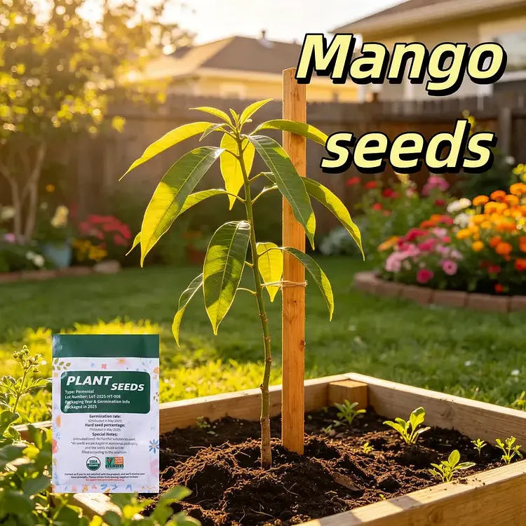 🥭 Golden Honey Mango Seeds – Grow Sweet Mangoes at Home