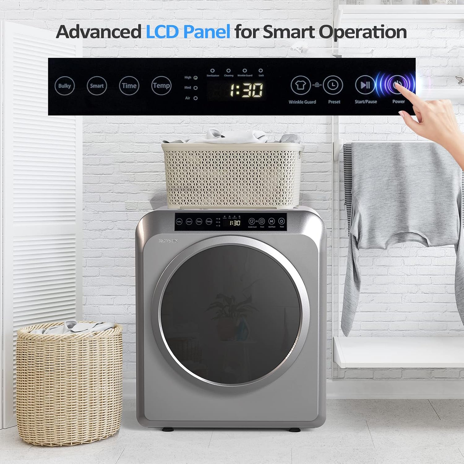 LaundryEase – Portable Washer and Dryer Set