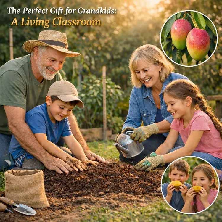 🥭 Golden Honey Mango Seeds – Grow Sweet Mangoes at Home