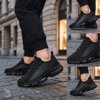 StrideCloud – 🔥🔥 Men’s Lightweight Breathable Low-Top Running Shoes