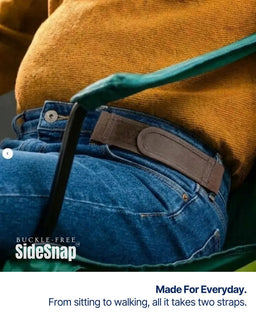 LoopLock – Buckle-Free Elastic Side Belts, Pair