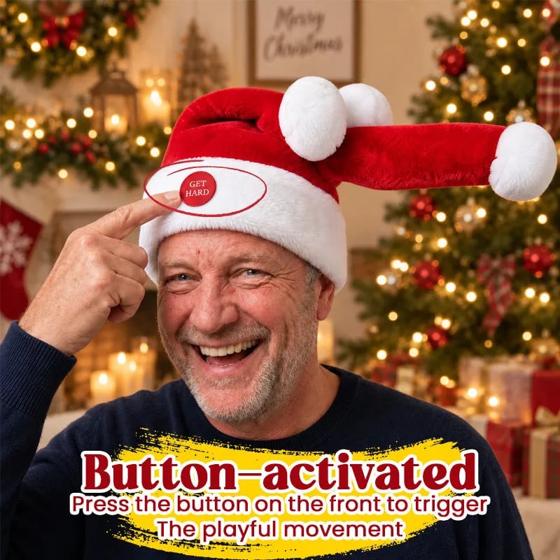 🎅 JingleSway – Animated Naughty Santa Hat for Funny Christmas Parties